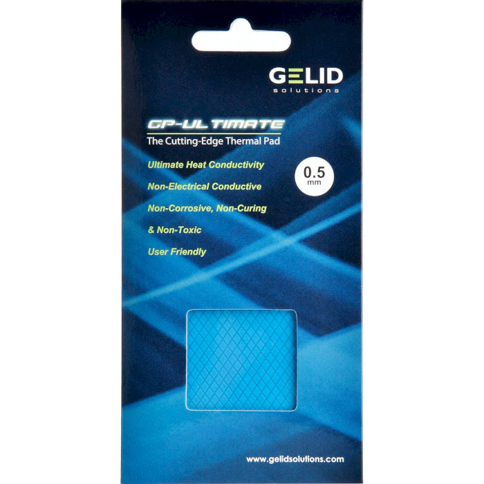 Термопрокладка GELID SOLUTIONS GP-Ultimate Thermal Pad 90x50x3.0mm (TP-GP04-E)