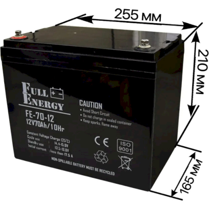 Аккумуляторная батарея FULL ENERGY FEP-1270 (12В, 70Ач)
