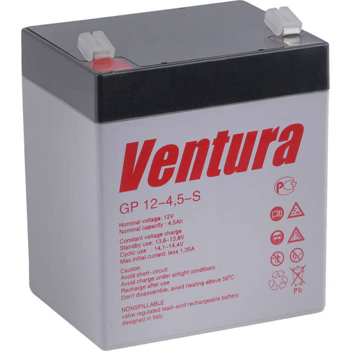 Акумуляторна батарея VENTURA GP 12-4.5 (12В, 4.5Агод)