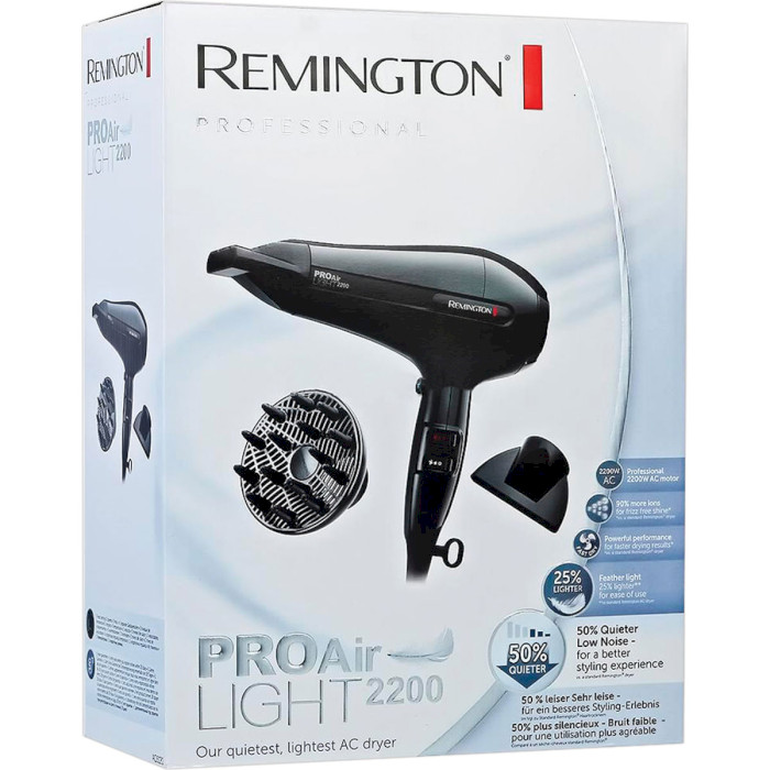 Фен REMINGTON AC6120 Pro-Air Light (45570560100)