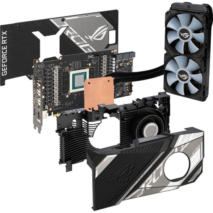 ROG Strix LC GeForce RTX 3080 Ti OC Edition 12GB GDDR6X по самой