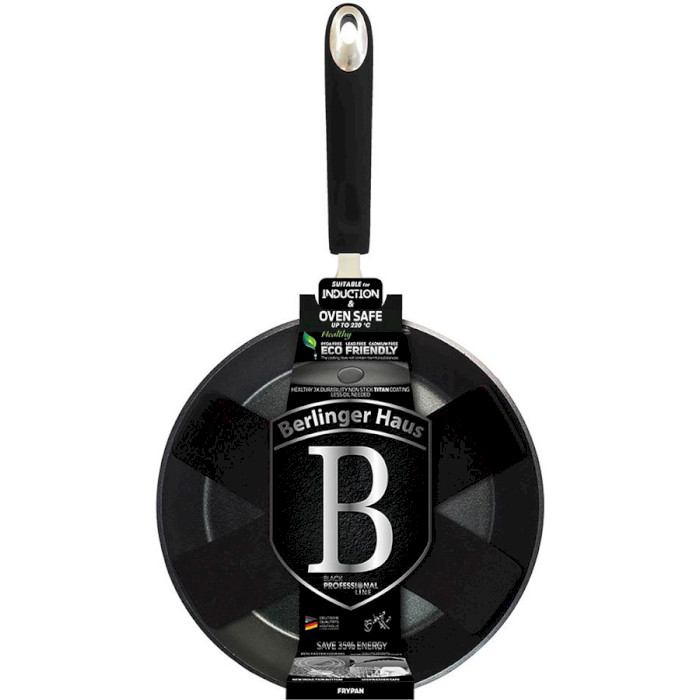 Сковорода BERLINGER HAUS Black Professional Line 28см (BH-6117)