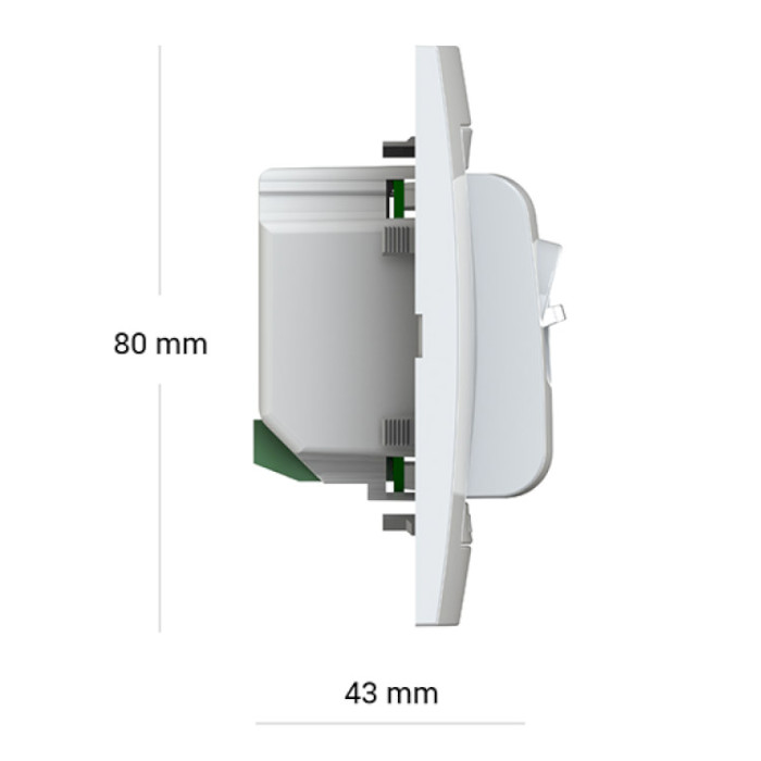 Терморегулятор TERNEO Mex Unic White