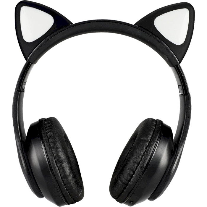 Наушники VOLTRONIC Cat Ear VZV-23MB LED Black