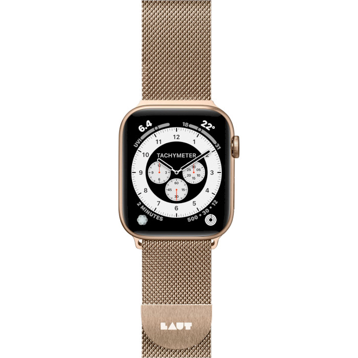 Ремешок LAUT Steel Loop для Apple Watch 42/44мм Gold (LAUT_AWL_ST_GD)