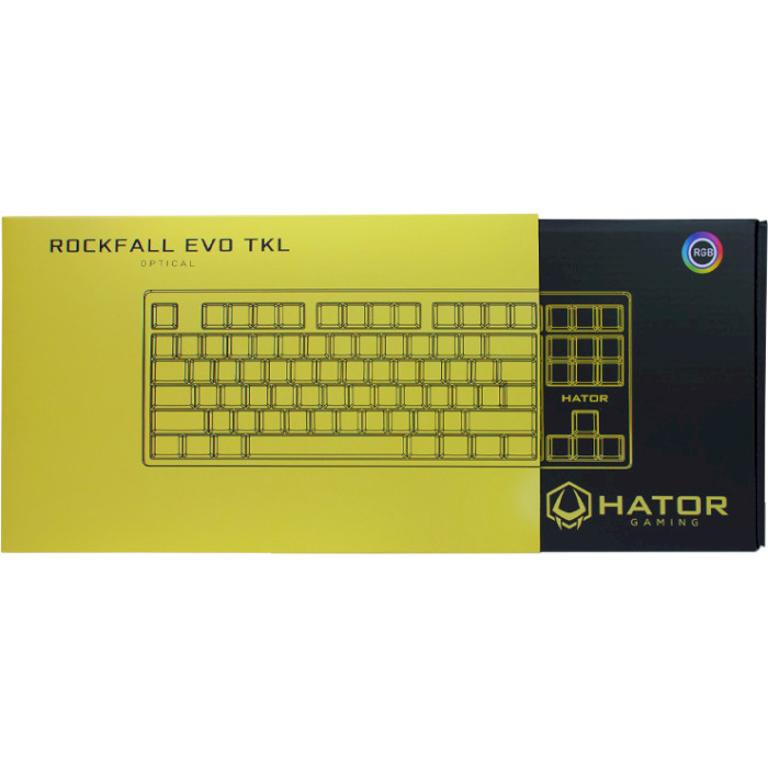 Клавіатура HATOR Rockfall EVO TKL Lilac (HTK-633)