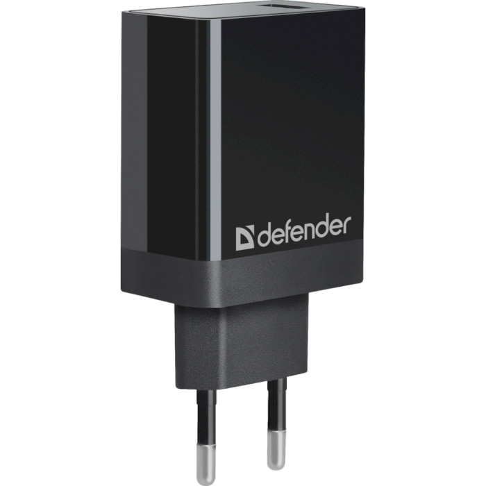 Зарядний пристрій DEFENDER UPA-101 1xUSB, QC3.0, 18W Black (83573)