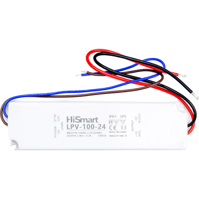 Драйвер для світлодіодів (LED) HISMART LPV-100-24