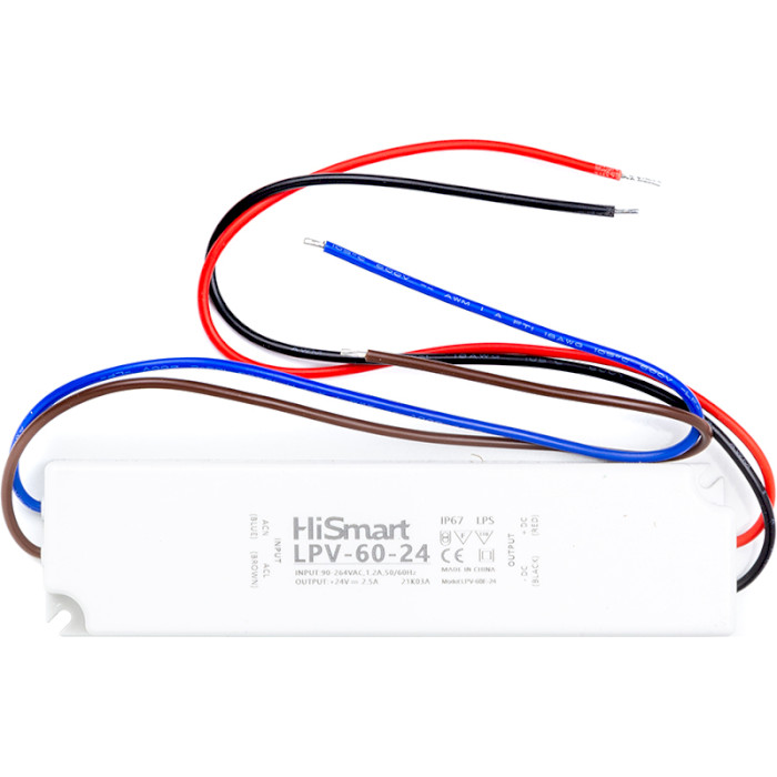 Драйвер для світлодіодів (LED) HISMART LPV-60-24