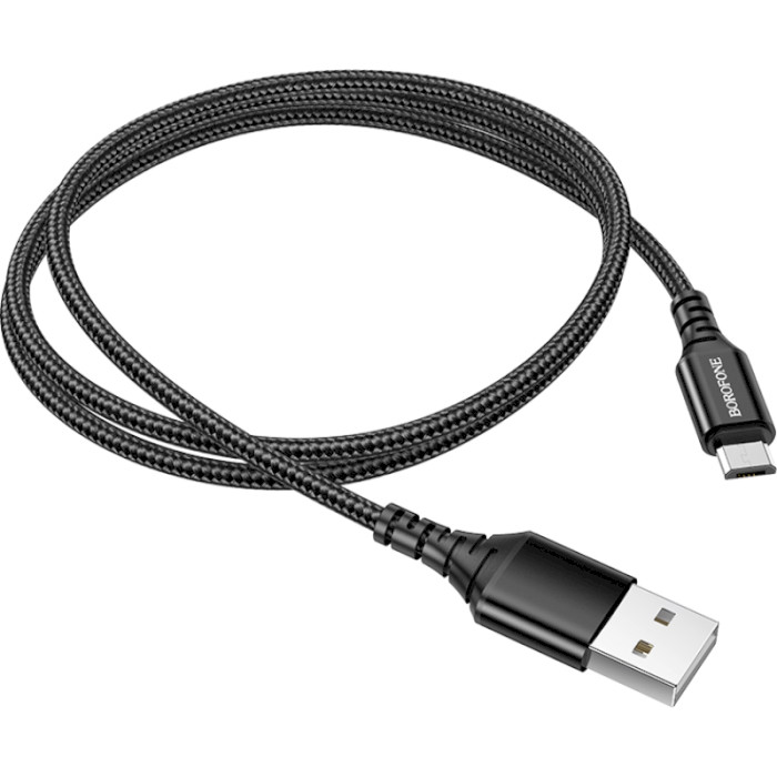 Кабель BOROFONE BX54 Ultra Bright Micro-USB 1м Black