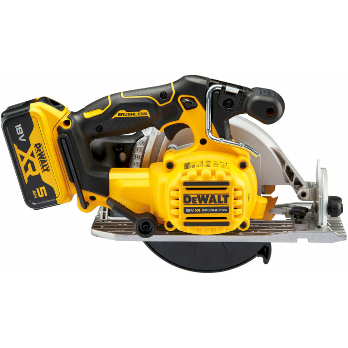 Акумуляторна дискова пила DEWALT DCS565P2