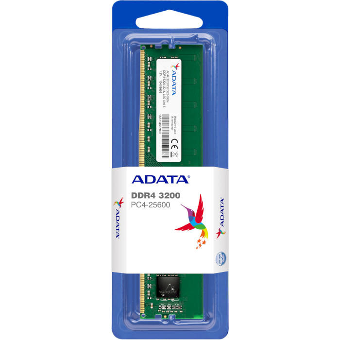 Модуль пам'яті ADATA Premier DDR4 3200MHz 8GB (AD4U32008G22-SGN)