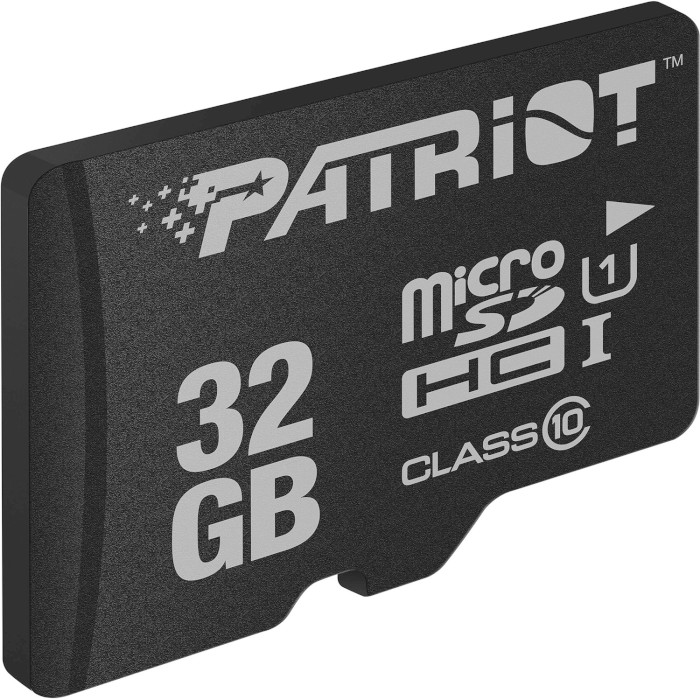 Карта памяти PATRIOT microSDHC LX 32GB UHS-I Class 10 (PSF32GMDC10)