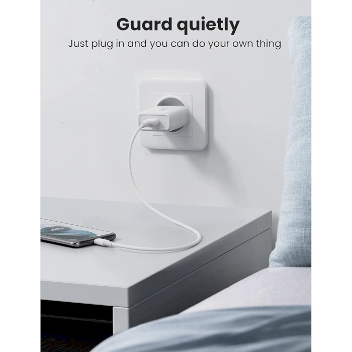 Зарядное устройство UGREEN CD122 18W 1xUSB-A, QC3.0 Wall Charger White (10133)