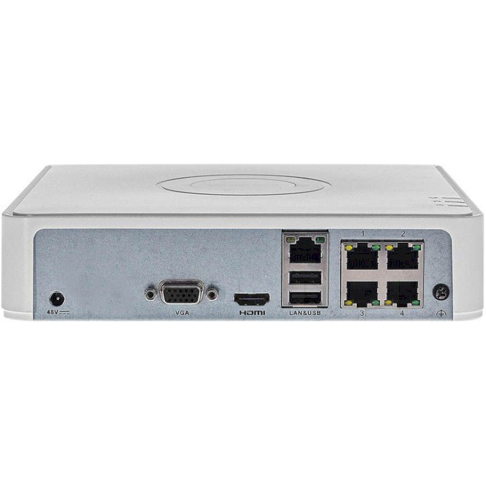 Відеореєстратор мережевий 4-канальний HIKVISION DS-7104NI-Q1/4P(C)