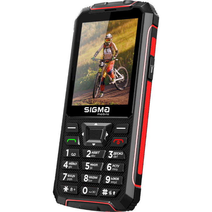 Мобильный телефон SIGMA MOBILE X-treme PR68 Black/Red (4827798122129)