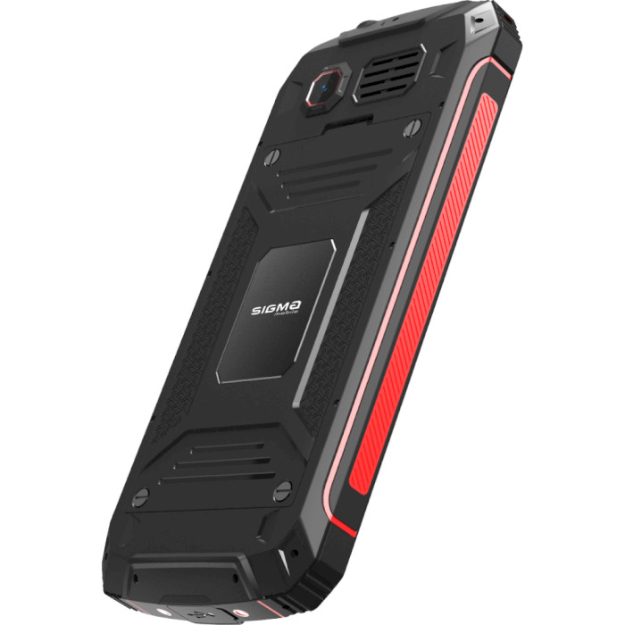 Мобильный телефон SIGMA MOBILE X-treme PR68 Black/Red (4827798122129)