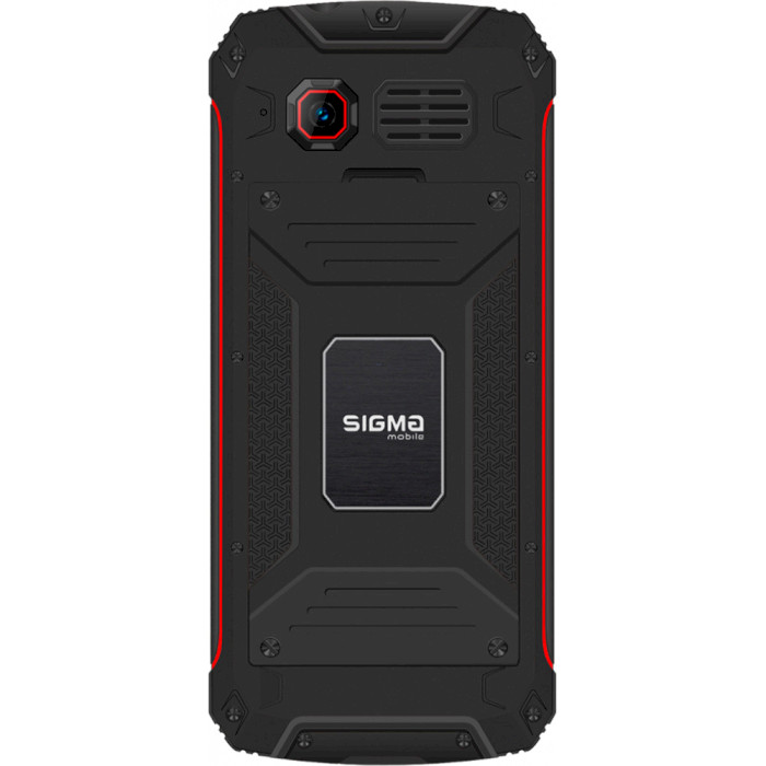 Мобильный телефон SIGMA MOBILE X-treme PR68 Black/Red (4827798122129)