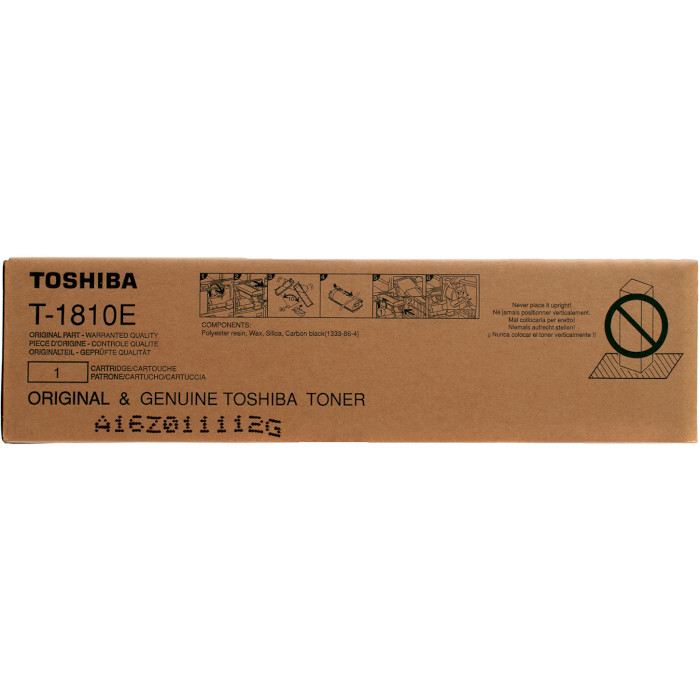 Тонер-картридж TOSHIBA T-1810E Black (6AJ00000213)