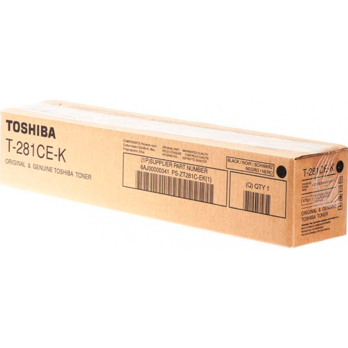 Тонер-картридж TOSHIBA T-281CE-K Black (6AJ00000041)