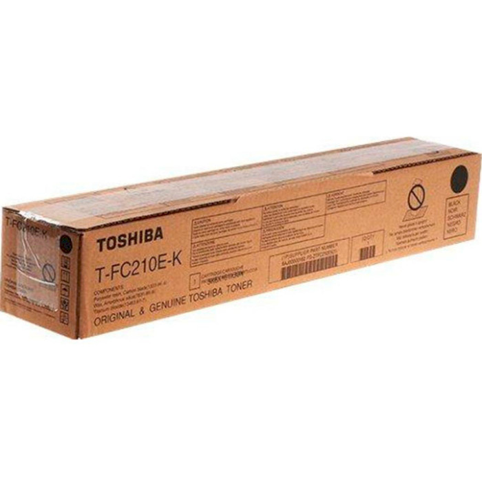 Тонер-картридж TOSHIBA T-FC210E-K Black (6AJ00000162)