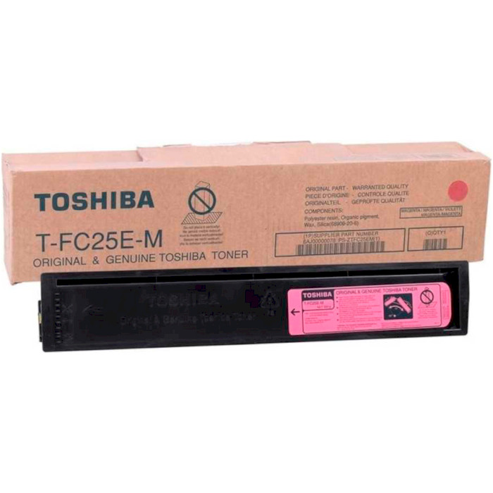 Тонер-картридж TOSHIBA T-FC25E-M Magenta (6AJ00000201)