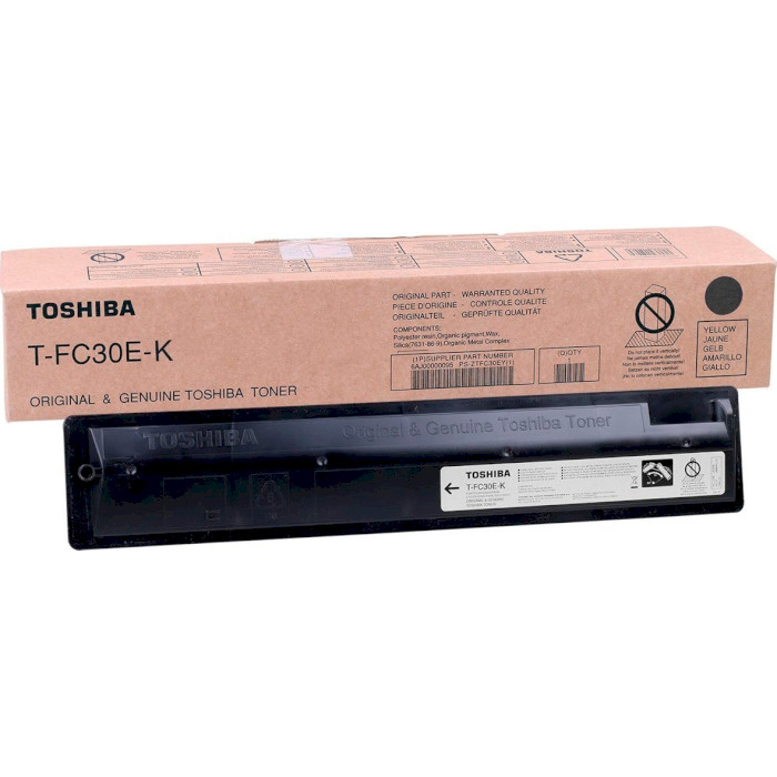 Тонер-картридж TOSHIBA T-FC30E-K Black (6AJ00000205)