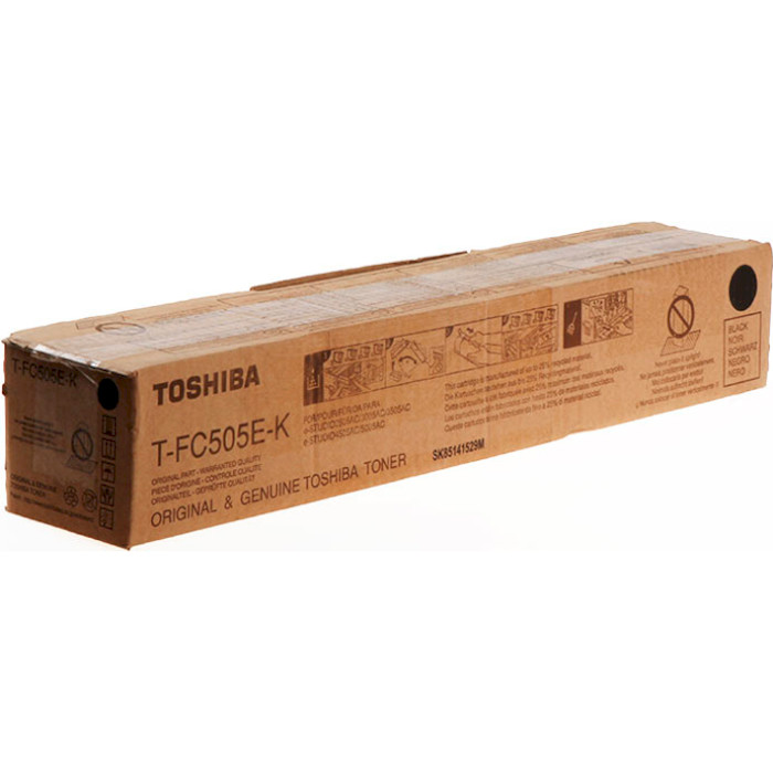Тонер-картридж TOSHIBA T-FC505E-K Black (6AJ00000209)