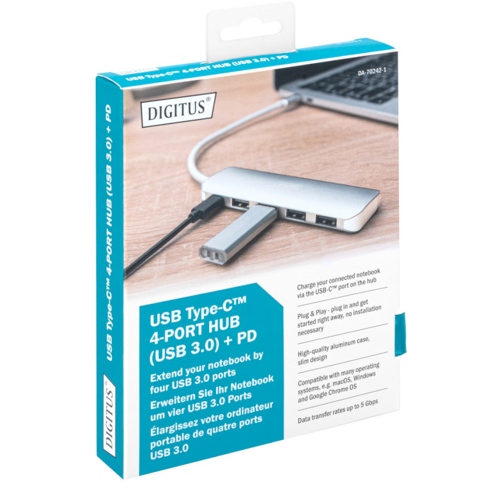 USB хаб DIGITUS DA-70242-1