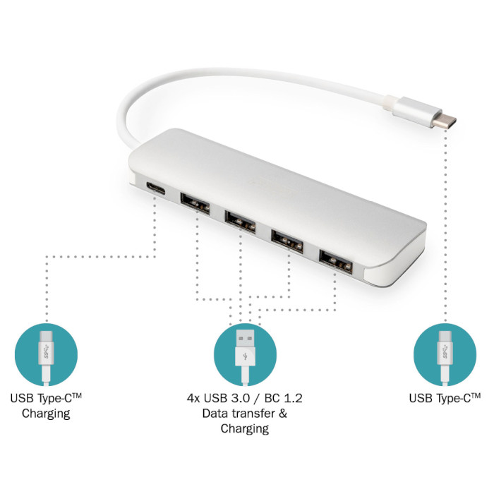 USB хаб DIGITUS DA-70242-1