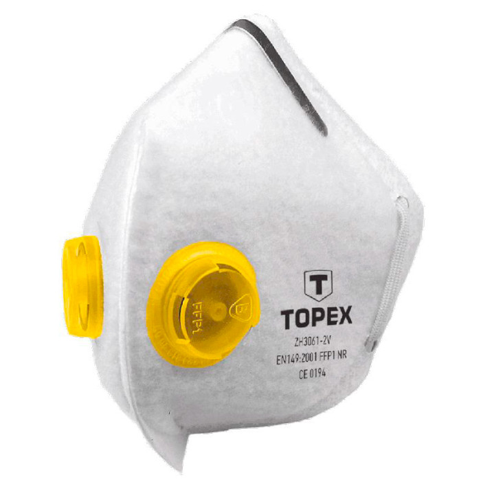 Захисна маска TOPEX 82S138, 2 клапана FFP1