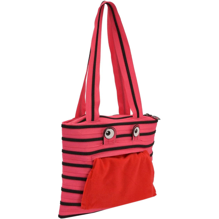 Сумка ZIPIT Monsters Tote Bag Pink Begonia/Black Teeth (ZBZM-2)