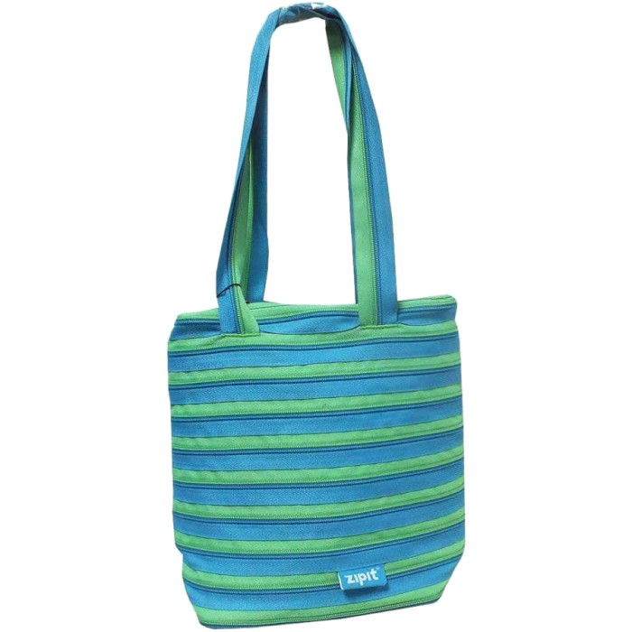 Сумка наплечная ZIPIT Premium Tote Bag Turquoise Blue/Spring Green (ZBN-15)