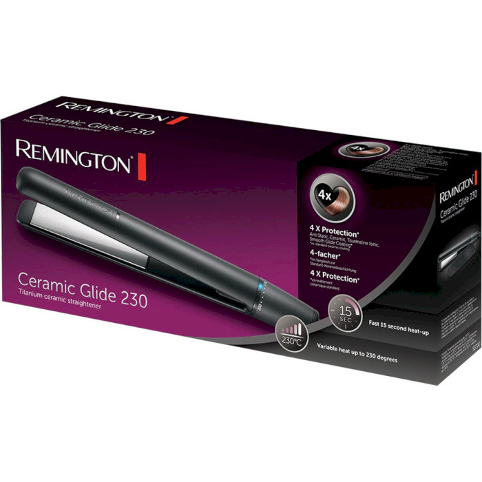 Щипцы-выпрямитель REMINGTON Ceramic Glide 230 (S3700)