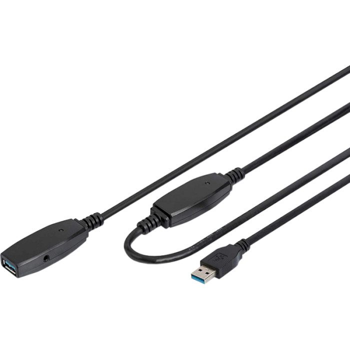 Активний USB подовжувач POWERPLANT USB3.0 AM/AF 30м (CA912872)