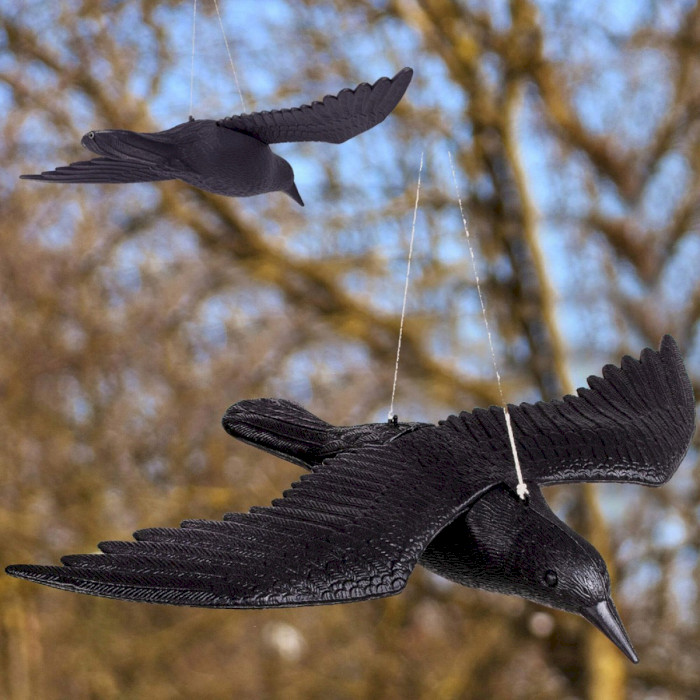 Фигурка ворона для отпугивания птиц SPRINGOS GA0128