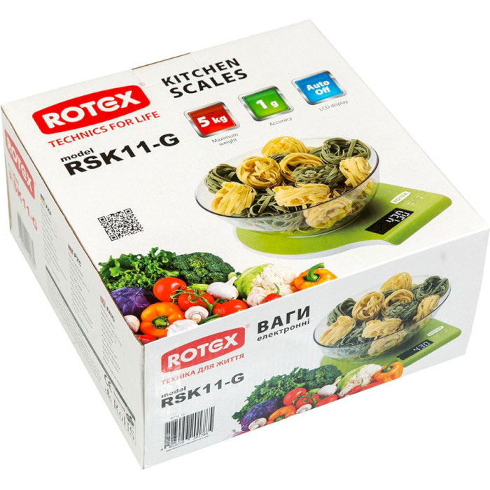 Кухонні ваги ROTEX RSK11-G