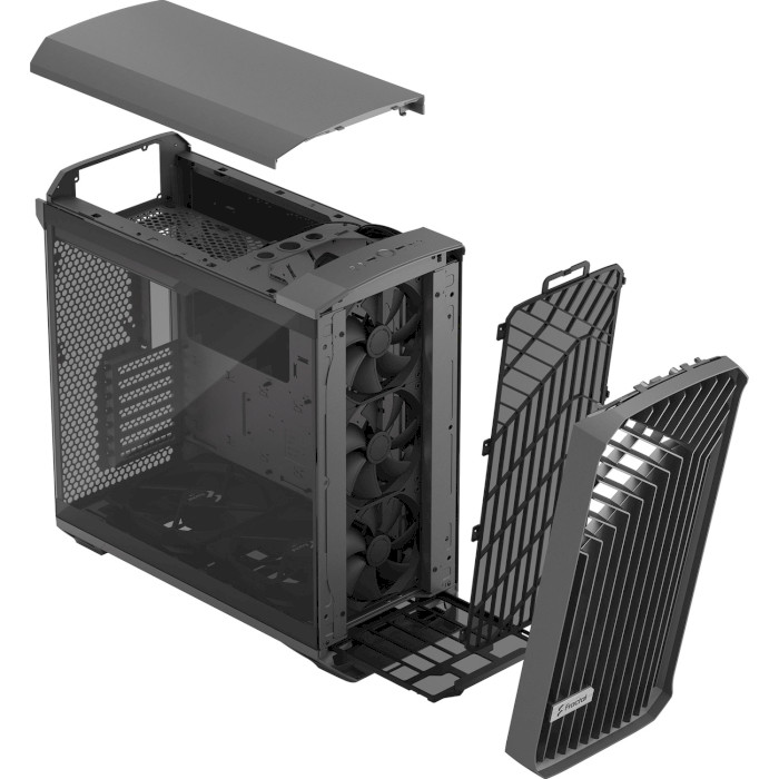 Корпус FRACTAL DESIGN Torrent Light Tint Tempered Glass Gray (FD-C-TOR1A-02)