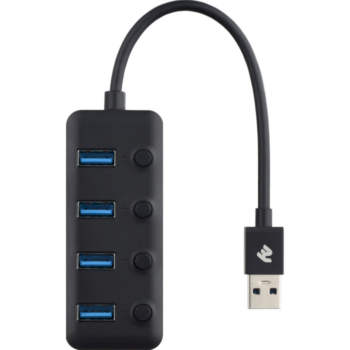 USB хаб з вимикачами 2E 2E-W1405
