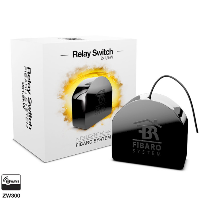 Реле FIBARO Relay Switch 2x1.5kW (FGS-222)