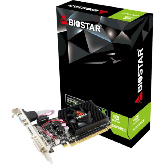 Видеокарта BIOSTAR GeForce GT 610 2GB DDR3 (VN6103THX6)