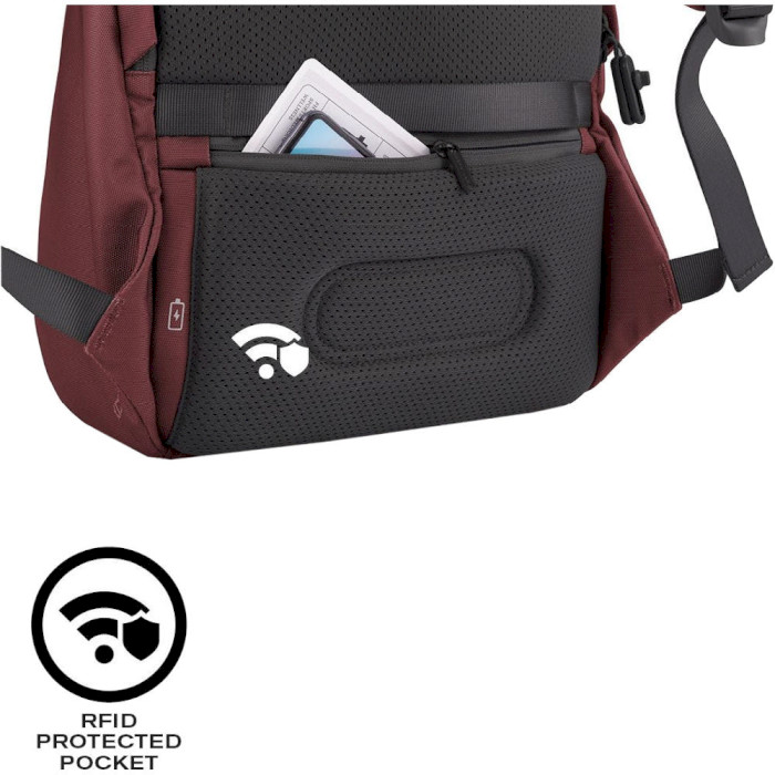 Рюкзак XD DESIGN Bobby Soft Anti-Theft Backpack Red (P705.794)