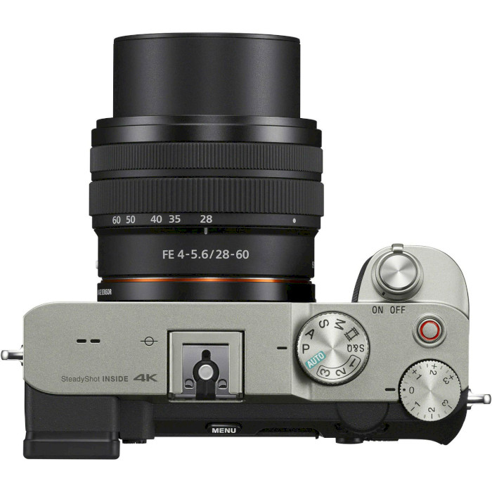 Фотоапарат SONY Alpha 7C Kit Silver FE 28-60mm f/4-5.6 (ILCE7CLS.CEC)