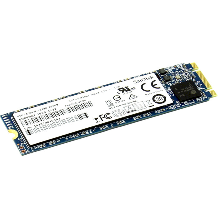 SSD диск SANDISK Z400s 256GB M.2 SATA (SD8SNAT-256G-1122)
