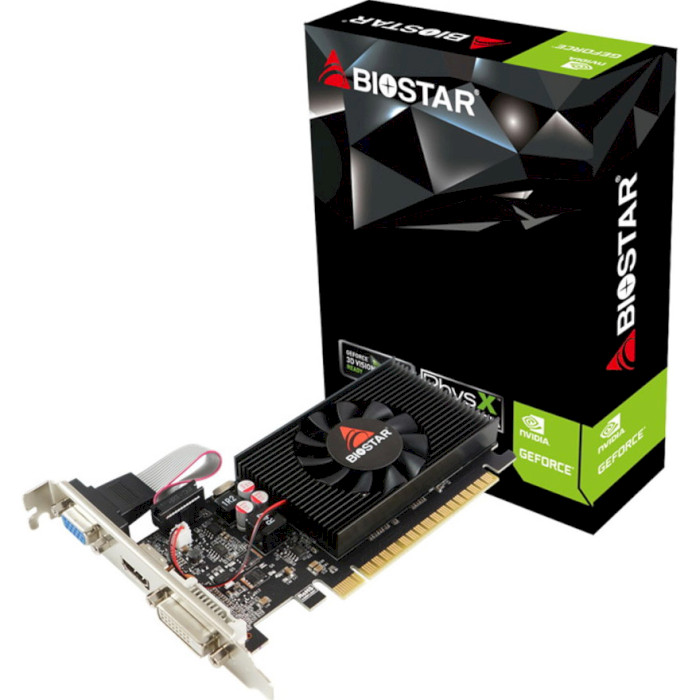 Відеокарта BIOSTAR GeForce GT 710 2GB D3 LP (VN7103THX6)