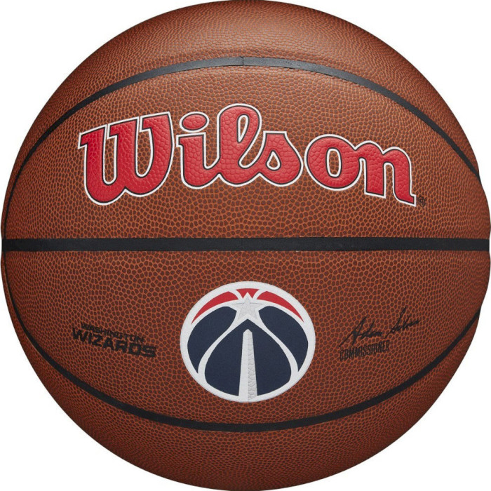 М'яч баскетбольний WILSON NBA Team Alliance Washington Wizards Size 7 (WTB3100XBWAS)