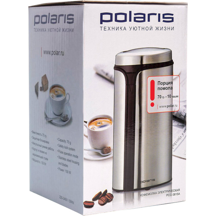 Кофемолка POLARIS PCG 0815A