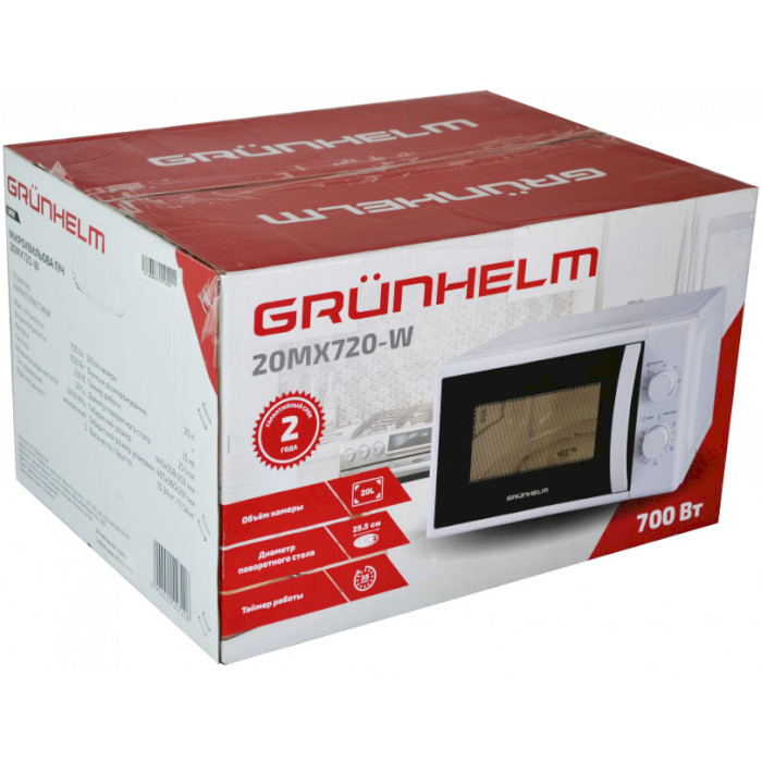 Микроволновая печь GRUNHELM 20MX720-W