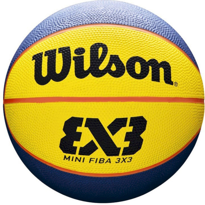 Мяч баскетбольный WILSON FIBA 3x3 Mini Rubber Size 3 (WTB1733XB)