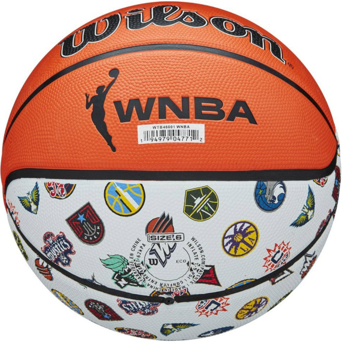 Мяч баскетбольный WILSON WNBA All Team Size 6 (WTB46001XBWNBA)